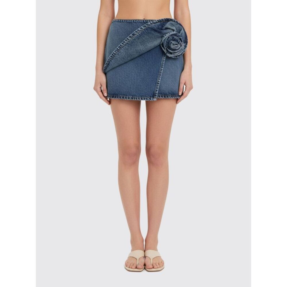 Magda Butrym Skirt Woman Blue